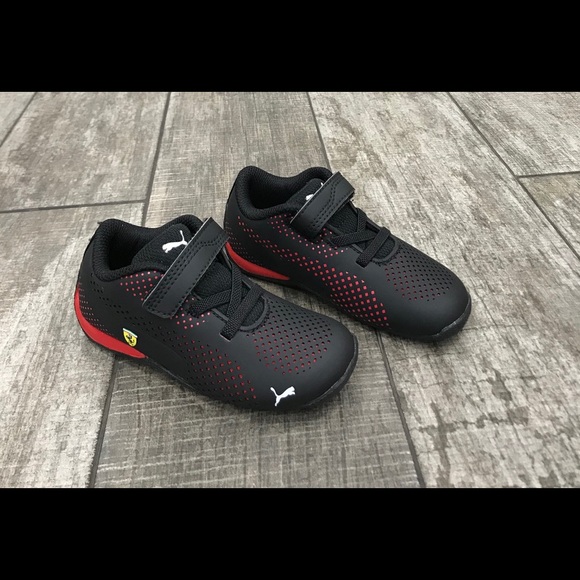 Last One - Puma Ferrari SF kids boy shoe Motorsport toddler size - Picture 2 of 6